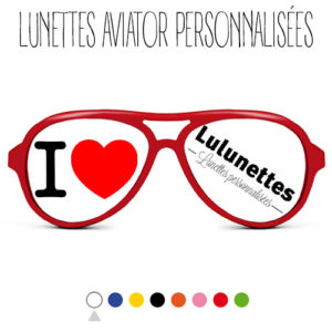 Lunettes perso Aviator